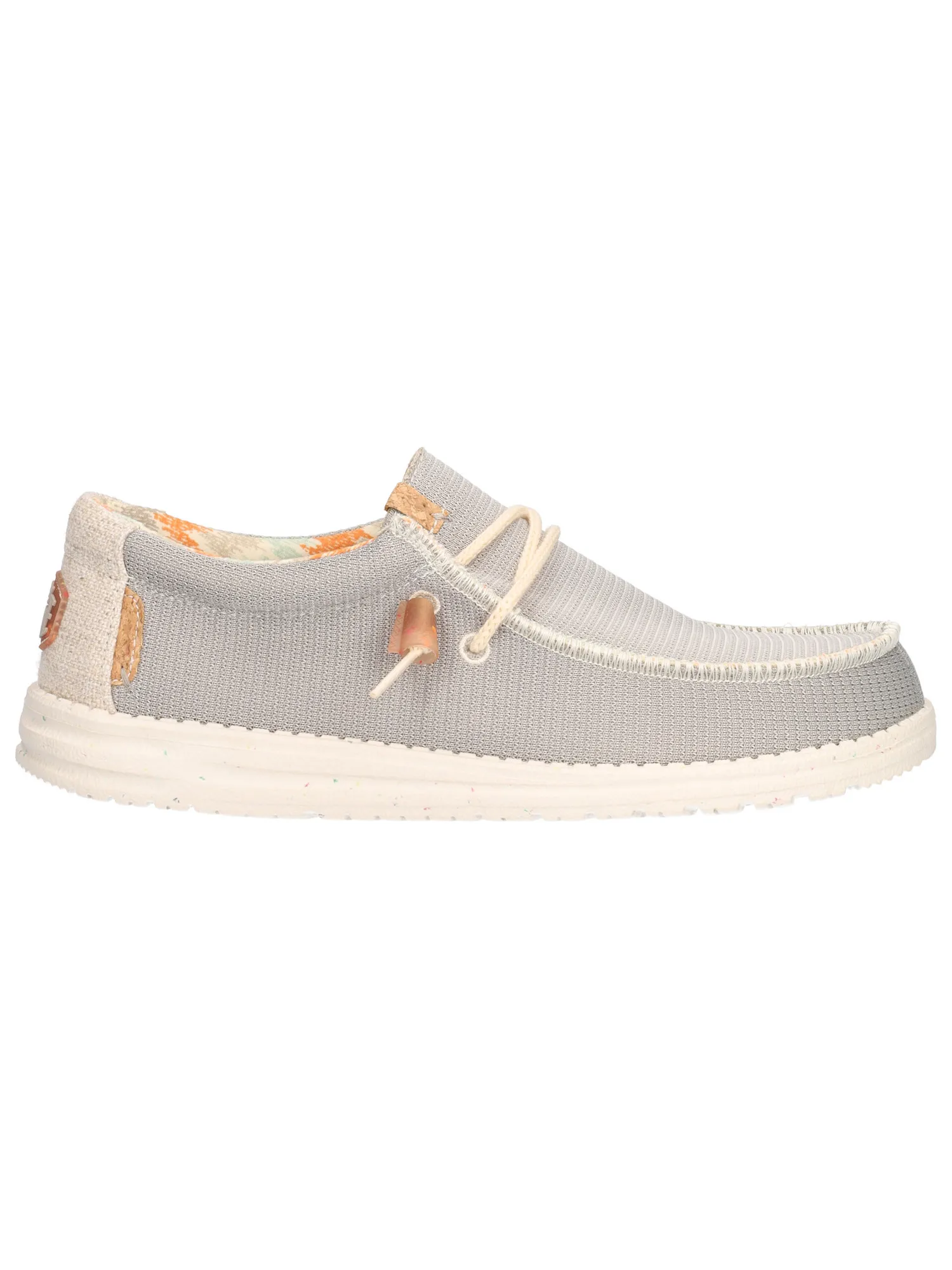 Scarpa slip on Hey Dude Wally Knit da uomo grigia