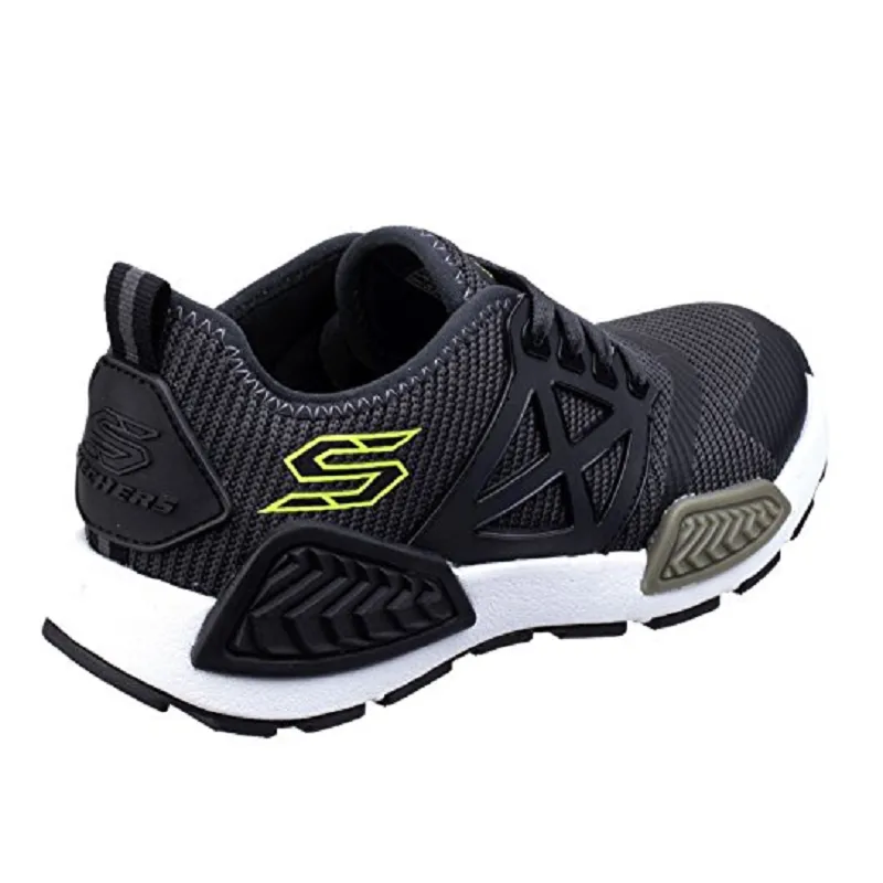 Scarpe da bambino Skechers - Art. 97671L/OLBK sneakers olive e black casual