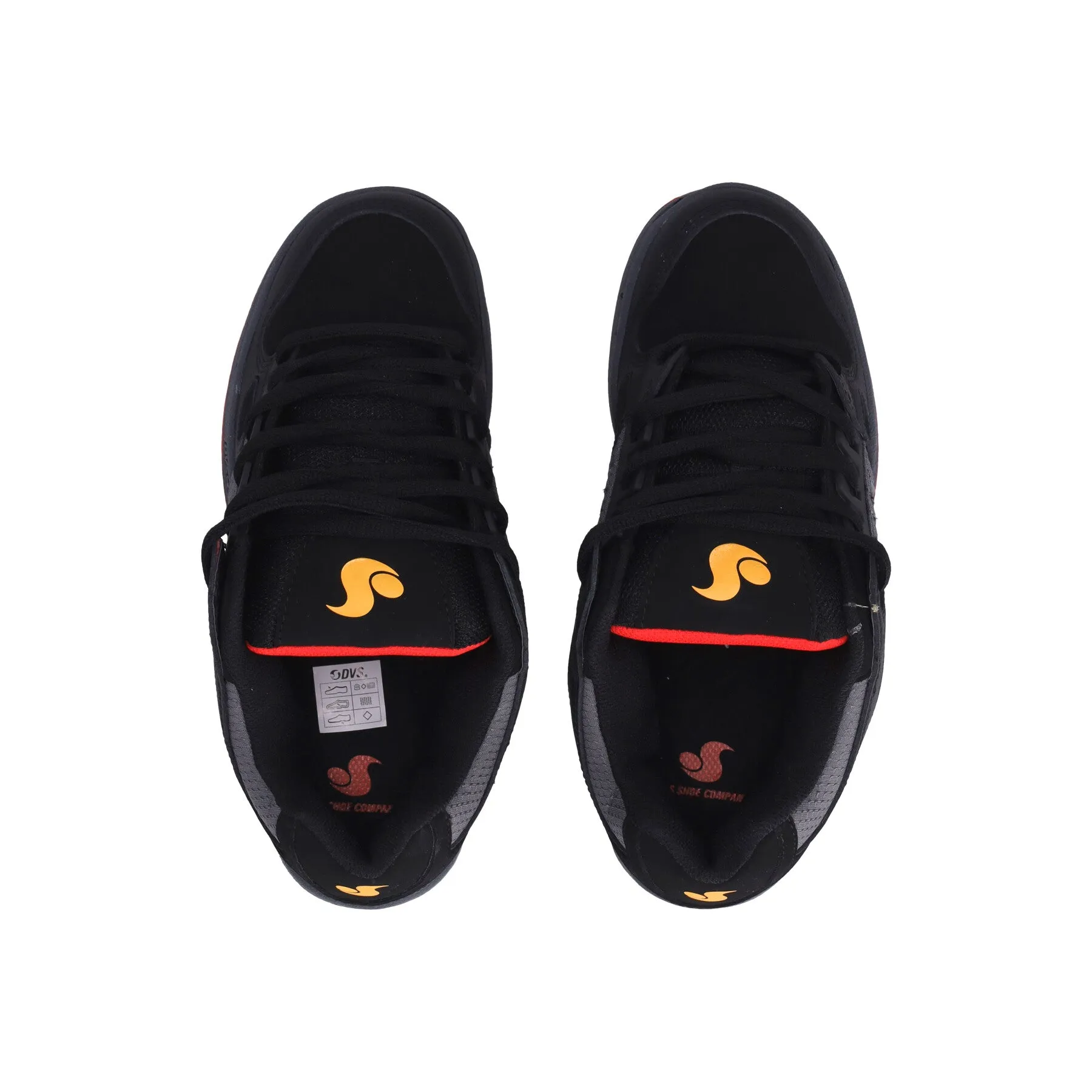 Scarpe Skate Uomo Celsius Black/fiery Red/yellow/nubuck