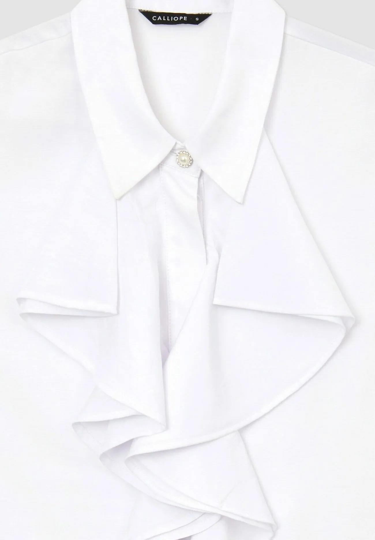 SMANICATA CON JABOT - Camicia