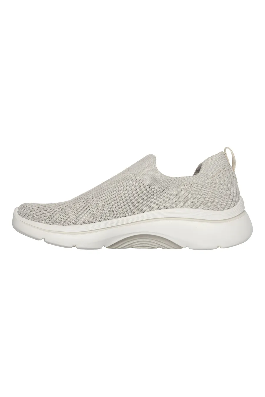 Sneakers Grigia Slip On da Donna Skechers Go Walk Arch Fit 2.0