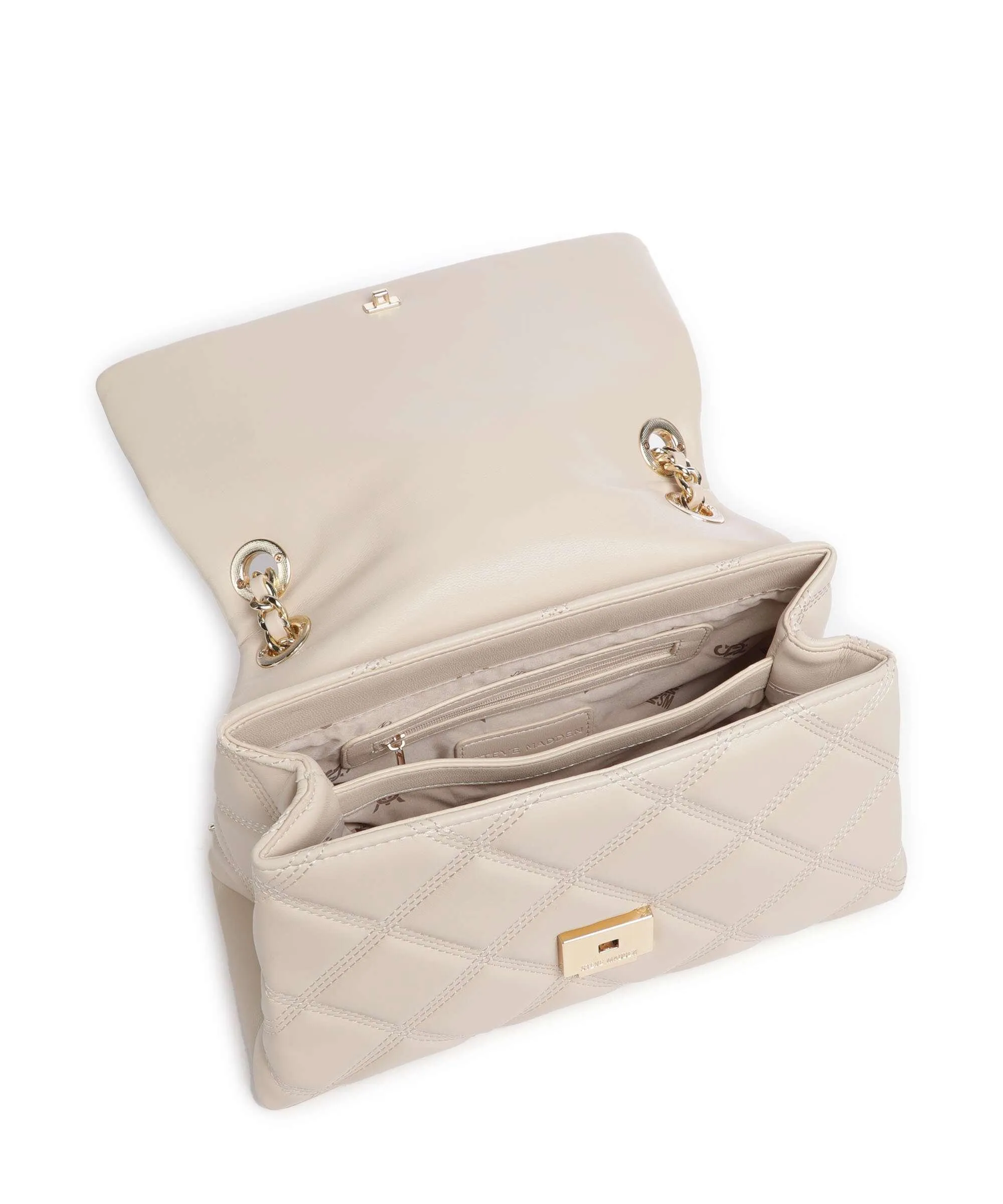  Steve Madden BJOLENE Borsa a spalla pelle sintetica beige  