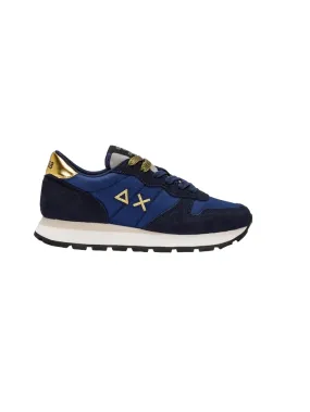 Sun68 Ally Gold Z42202 07 blue women's sneakers shoe