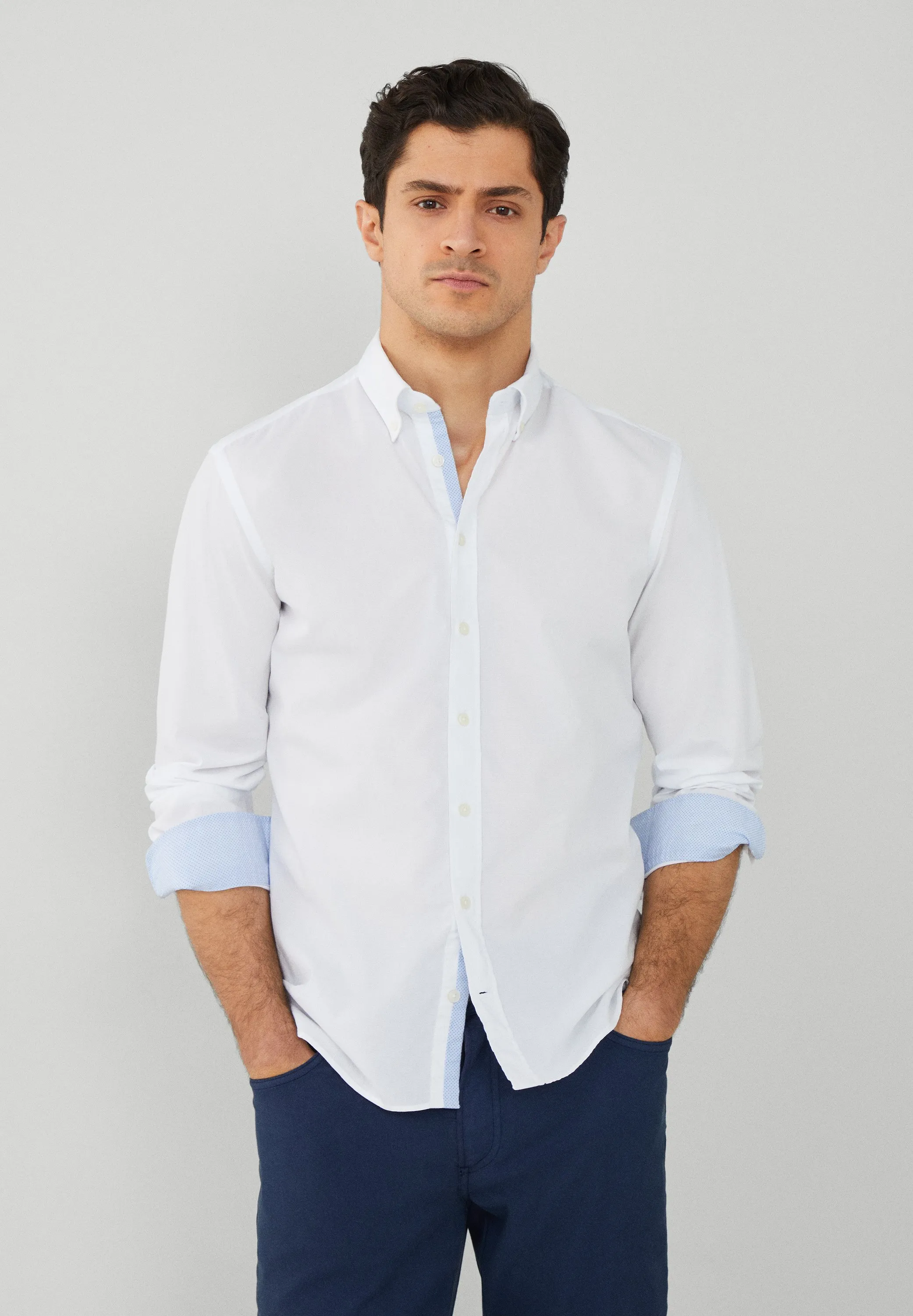 TRIMMED TEXTURE - Camicia