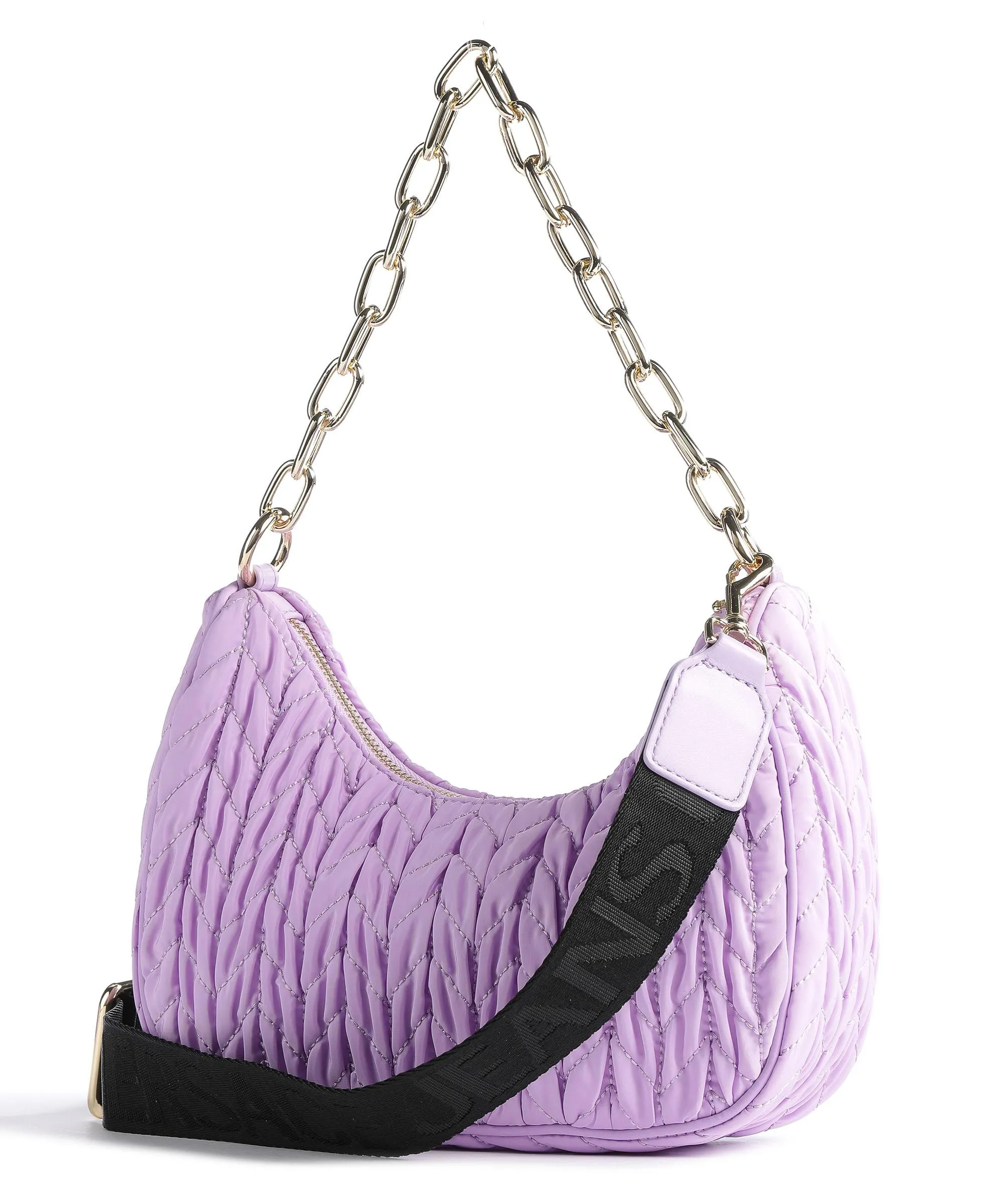  Versace Jeans Couture Crunchy Borsa a spalla poliestere lavanda  