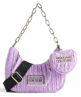  Versace Jeans Couture Crunchy Borsa a spalla poliestere lavanda  