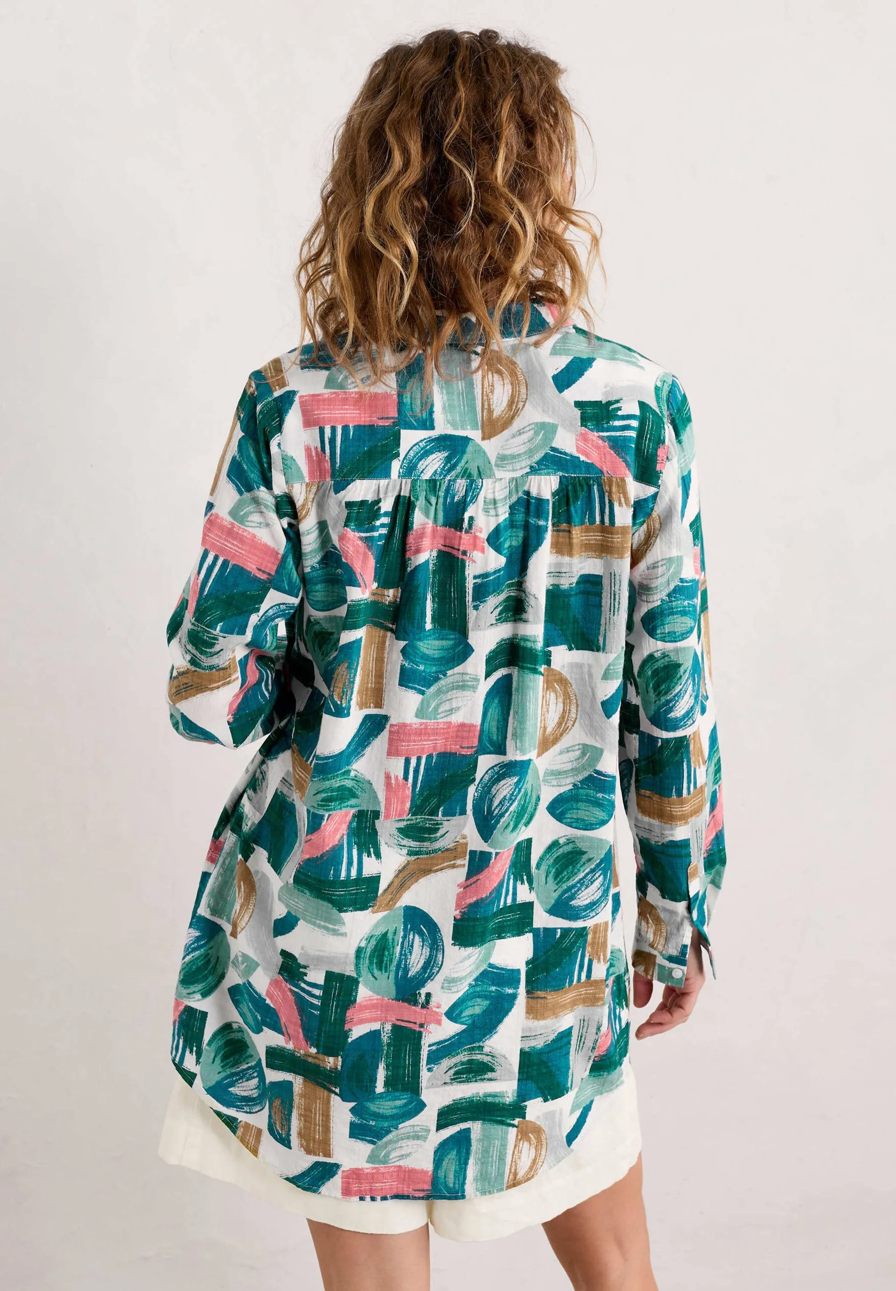 WREN FLUTTER LONGLINE - Camicia