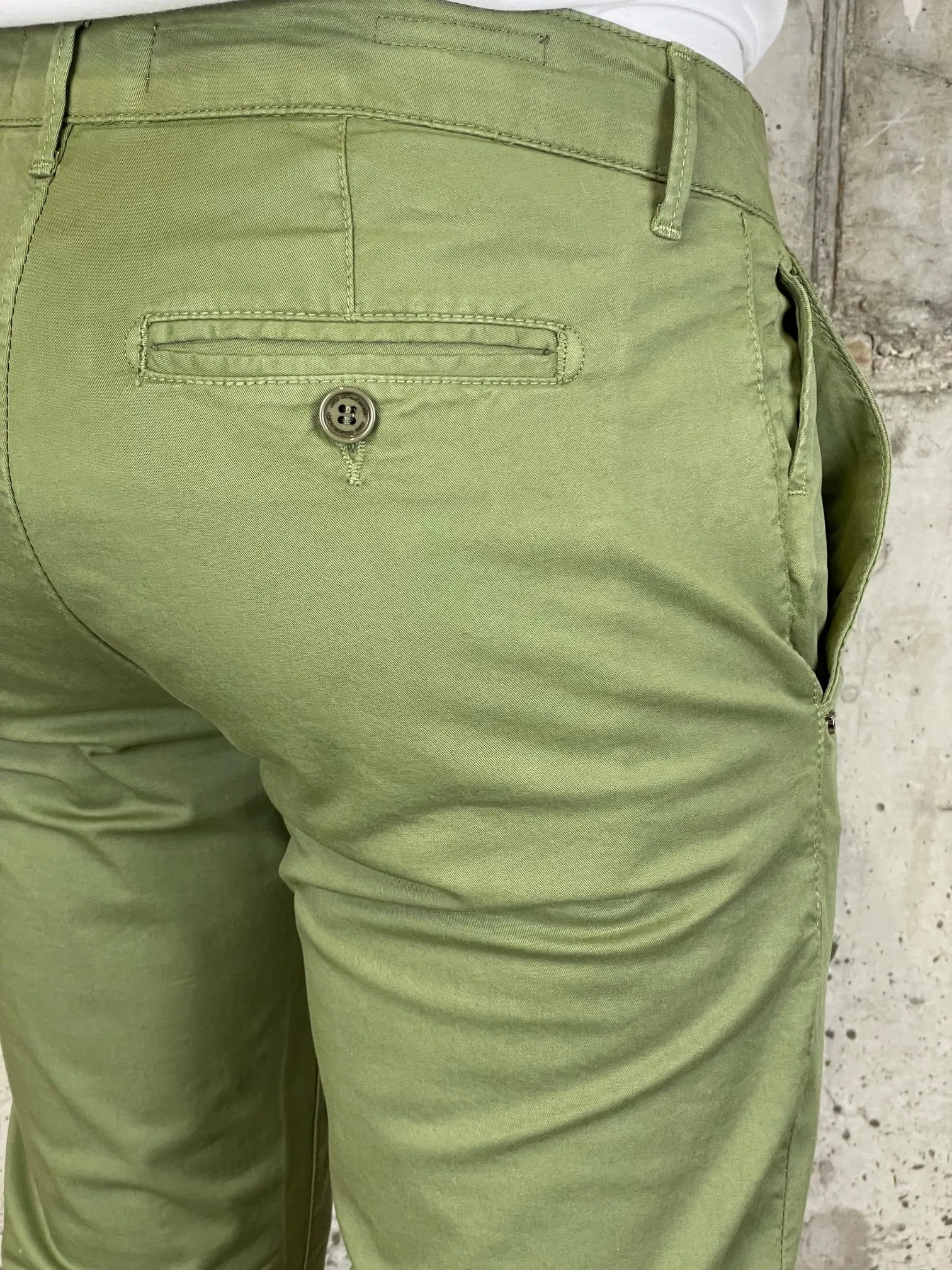 Zero Construction Pantalone Beddy SuperSlim Verde